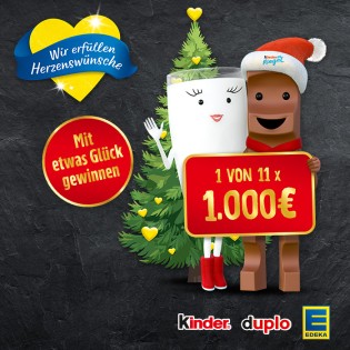 Ferrero - 11 x Weihnachtsgeld 1.000€