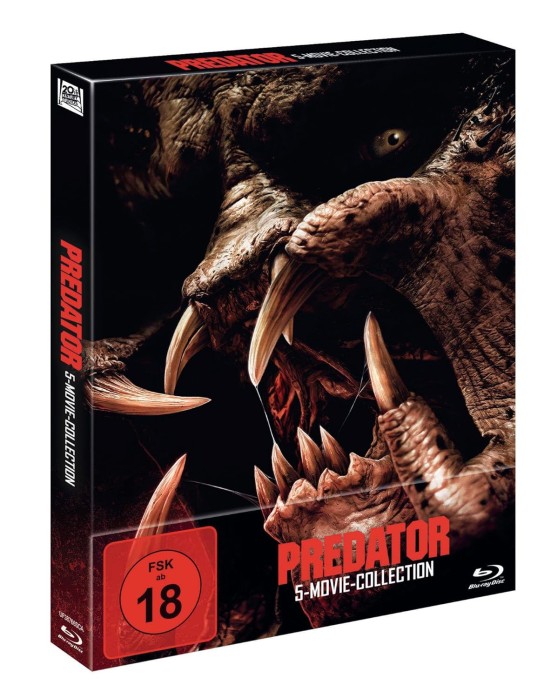 filmchecker - eine 4K-UHD-Ausgabe der PREDATOR 5 MOVIE COLLECTION,