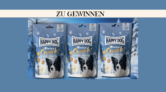 Good4Pets - ein Happy Dog Winter Snack Paket inkl. je 3 Winter Snacks