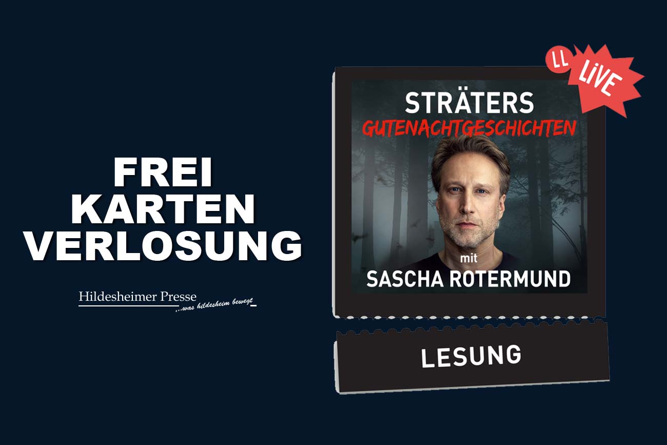 Hildesheimer Presse - 2 × 2 Freikarten für„STRÄTERS GUTENACHTGESCHICHTEN – Eine gruselige Lesung mit Sascha Rotermund und Volker Präkelt“in 31137 Hildesheim am 14.12.2025
