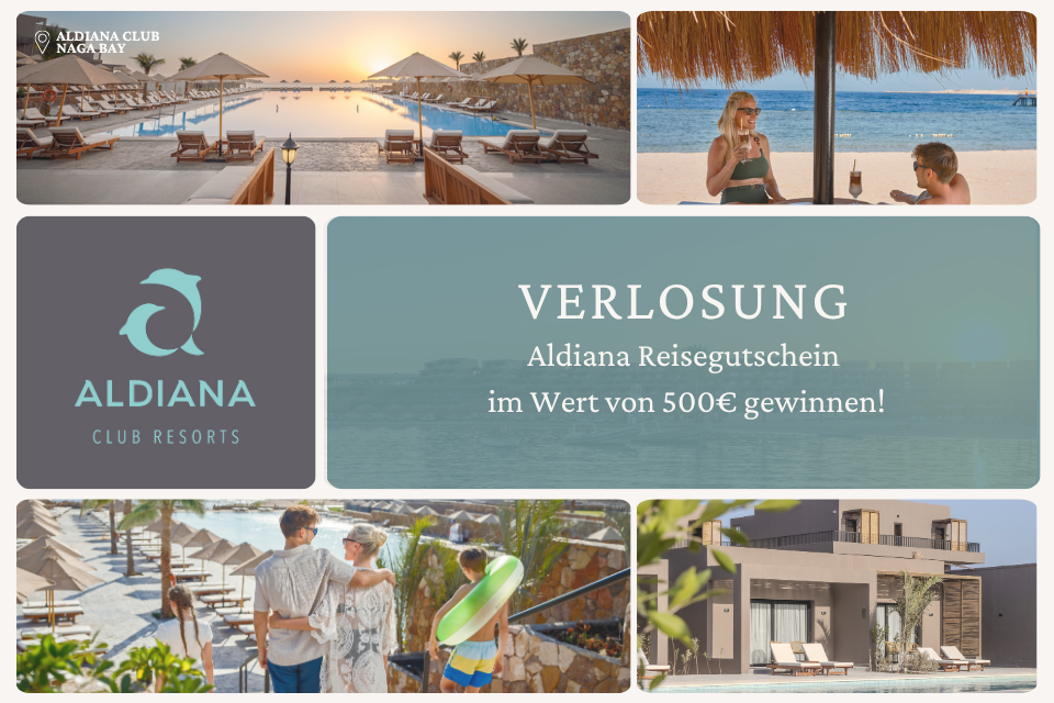 Kimapa - Reisegutschein im Wert von 500 € für Aldiana Club Resorts