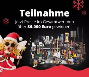 Kirstein - Traumpreise im Gesamtwert von knapp 37.000 Euro : Musikinstrumente und Musikerequipment