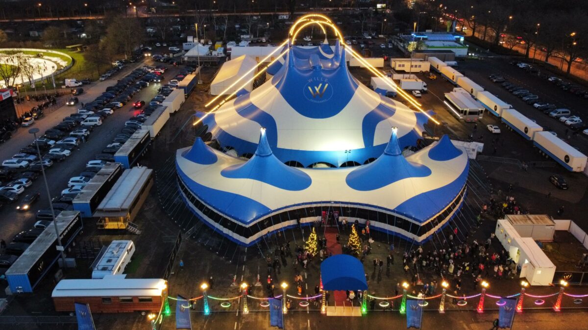 mainkind - „The Great Christmas Circus“ 20x 2 Premierenkarten für die 20-Uhr-Premiere am 13.12.2025/ Frankfurt