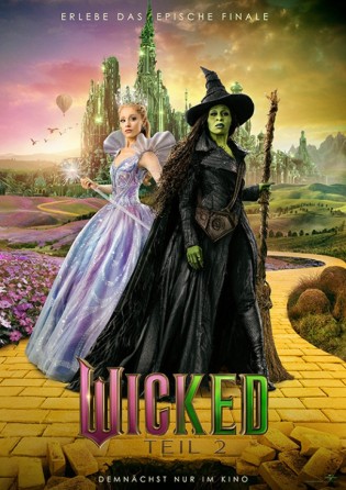 Mathäser - Wicked 2:eine Elphaba und eine Glinda Funko Pop Figur zum Film.