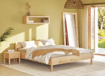 Mein Eigenheim - 1x Zirbenbett „Fiona“ von LaModula , 1xBausatz für eine Indoorsauna inklusive Ofen von Werkhaus,5 xGutscheine von Miss Pompadour