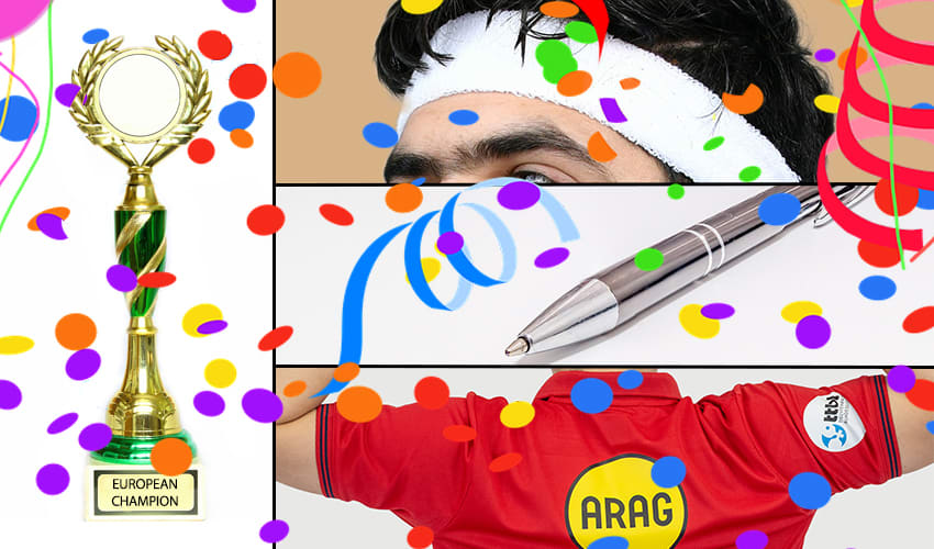 mytischtennis - DONIC-Belag Bluestar A2 (rot; 2,0)