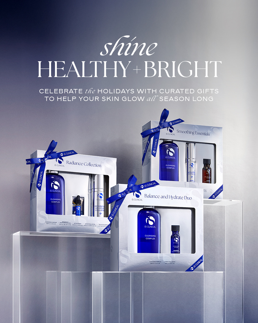 No. 1 Cosmetics - ein von drei exklusiven iS Clinical Holiday Kits – perfekt für strahlende Haut
