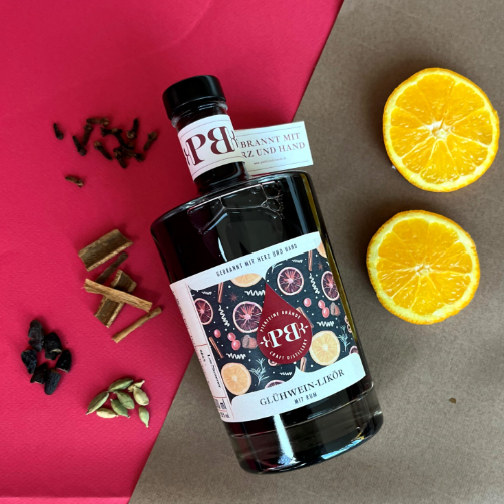 nordische Esskultur - 5 x Glühweinlikör von Piekfeine Brände