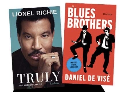 SLAM Media - 1x „Truly -Die Autobiografie"von Lionel Richie1x „Blues Brothers: Musik, Film, Legende"von Daniel de Visé