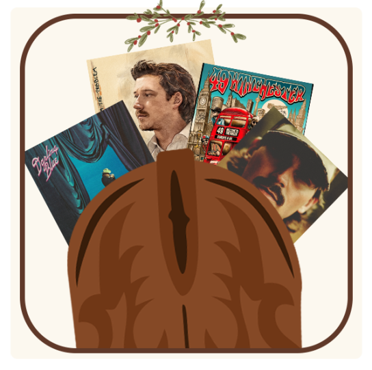 Universal Music - eins von zwei exklusiven Nikolauspaketen, unter anderem gefüllt mit Vinyl oder CDs von Morgan Wallen, signiertem 49 Winchester Poster und vielem mehr