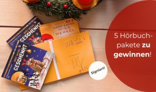 Argon Verlag - Ein Hörbuchpaket mit den signierten Hörbüchern "Geschenkt" und "Miss Merkel: Mord unterm Weihnachtsbaum"