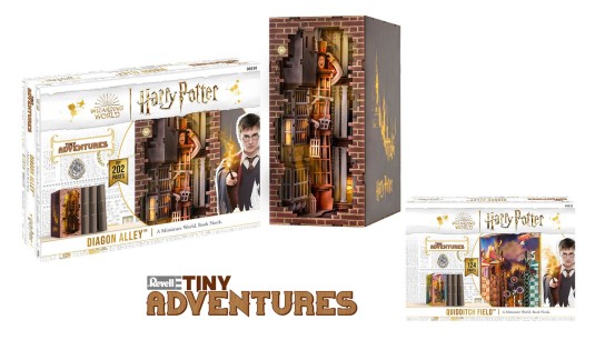 Astrowoche - ein von zwei Tiny Adventures Harry Potter Sets mit  Diagon Alley und Quidditch Field