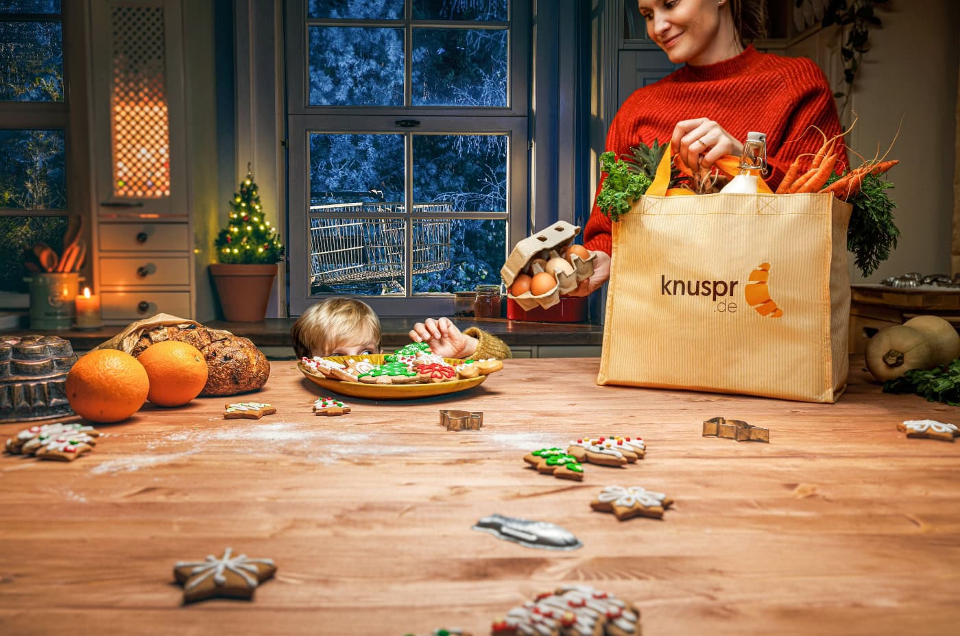 Berlin mit Kind - 50 €-Gutschein von Knuspr