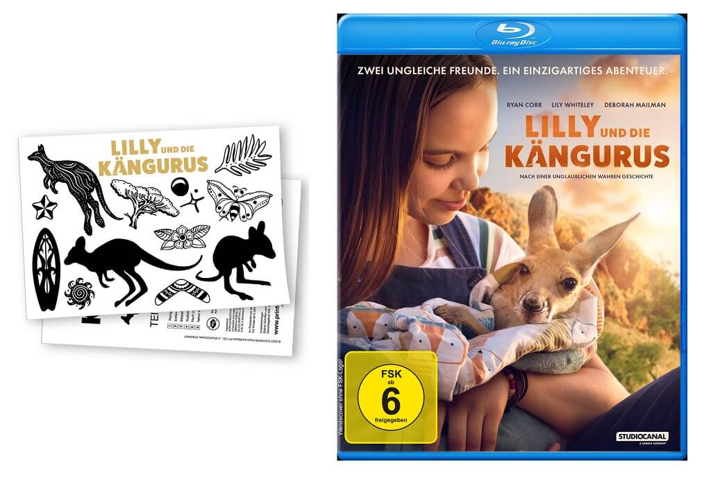 beyondpixels - 3 x Lilly und die Kängurus auf Blu-ray und Tattoos