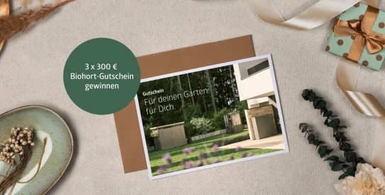 biohort - einen von 3 Biohort-Gutscheinen im Wert von je 300 €