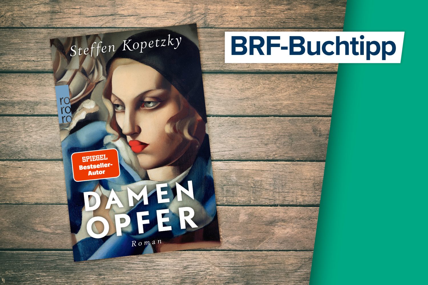 BRF1 - 2x das Buch "Damenopfer" von Steffen Kopetzky