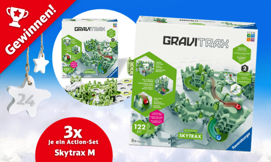 Der kleine ICE - 3 x Action-Sets GraviTrax® Skytrax M