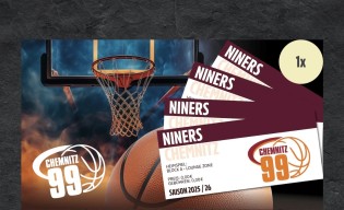 Edeka - 1x 4 VIP-Karten für das Heimspiel Niners Chemnitz gegen Trier am 30. Dezember