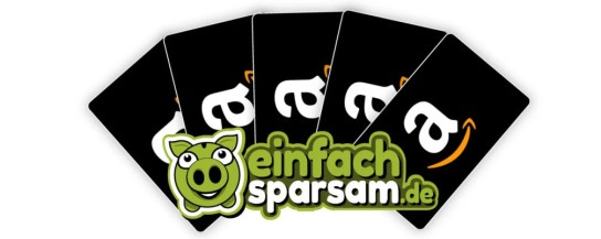 Einfach-Sparsam.de: Gewinne 3 Amazon-Gutscheine im Wert von je 100 €