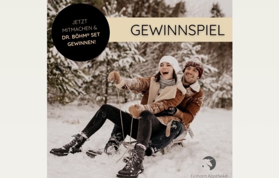 Einhorn Apotheke - ein Produktpaket von Dr. Böhm im Wert von € 152,-