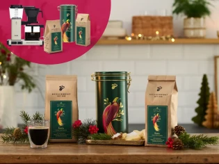 Feinschmecker - 2x Filterkaffeemaschine Moccamaster mit Kaffeebohnen