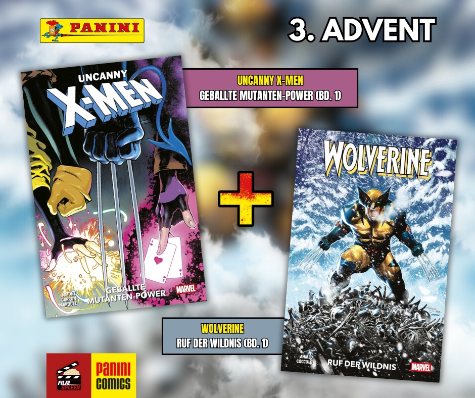 filmspleen - ein Comic-Bundle bestehend aus „Uncanny X-Men (1)“ & „Wolverine (1)
