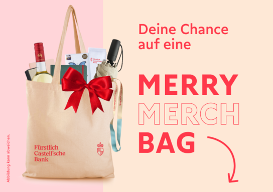 Fürstlich Castell'sche Bank - 1 von 10 Merry Merch Bags