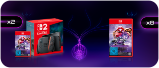 Gameswelt - 2x Nintendo Switch 2 inkl. Metroid Prime 4: Beyond und 8x das Spiel