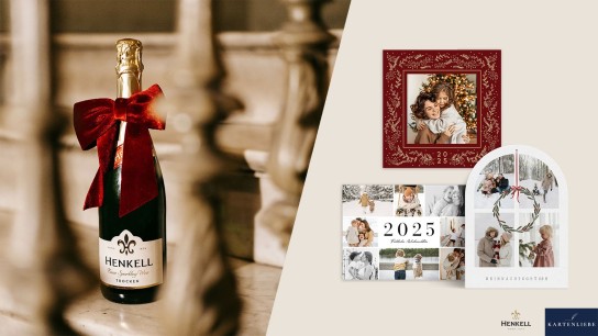 inTouch - drei exklusive Festtags-Paketemit Henkell Trocken und Kartenliebe-Gutschein