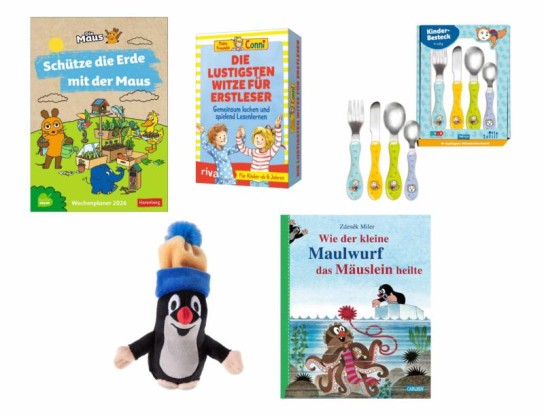 Kidslife Verlag - 2 tolle Weihnachtspakete mit Geschenken von der Maus, Conni, Bobo & dem kleinen Maulwurf!