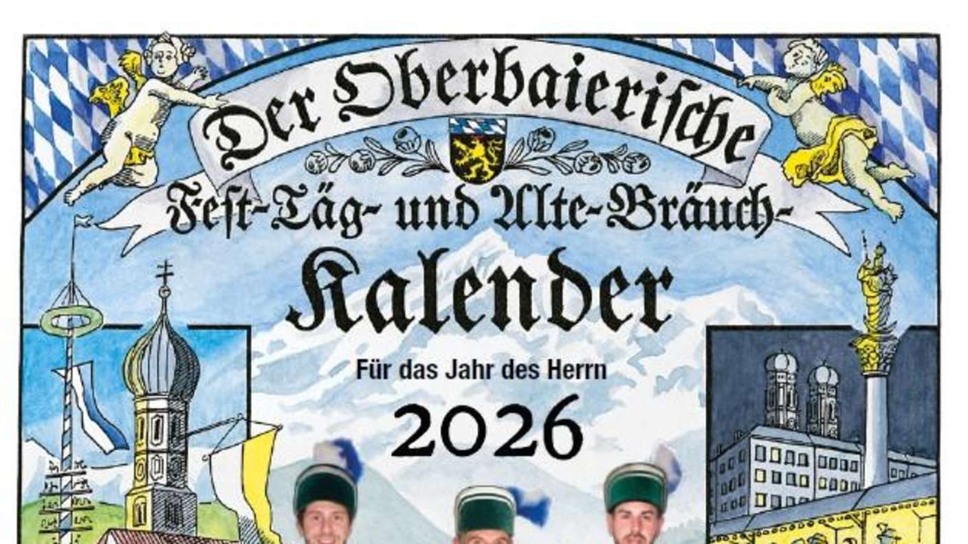 Kreisboten-Verlag Mühlfellner - 1 von 9 Exemplare des „Oberbaierischen Kalenders 2026“