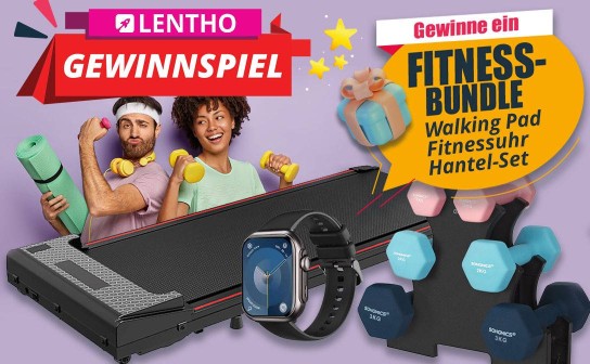 LENTHO: Fitness-Bundle im Wert von 675€ gewinnen