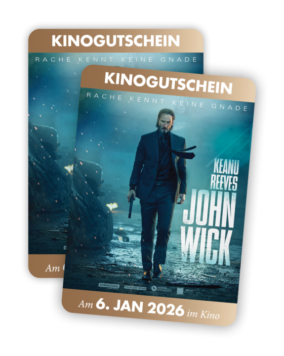 LIKE-ONLINE - 1x2 Kinotickets für den Film JOHN WICK im Rahmen der Best of Cinema Event-Reihe am 06. Januar 2026