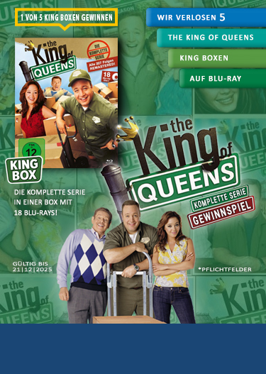 Media Dealer - 5 x Blu-Ray Box von "The King of Queens"