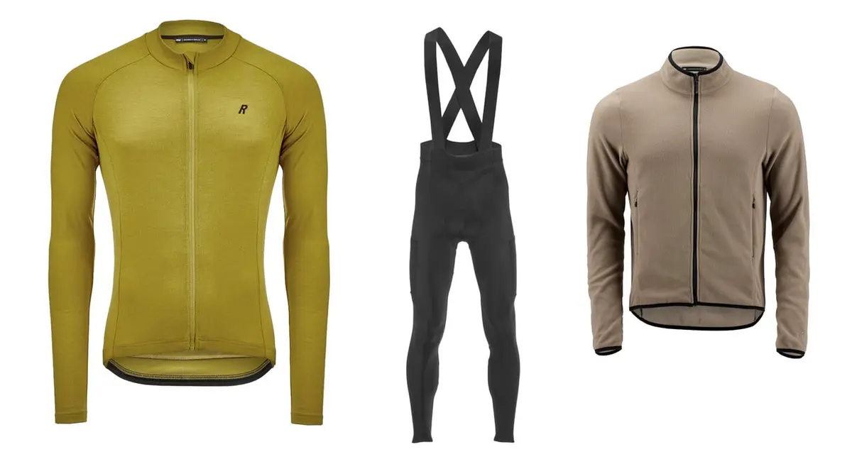 rennrad-news - ein Rose Adventure Apparel-Paket, bestehend aus einer Jacke, einem Jersey, einer langen Bib sowie Accessoires