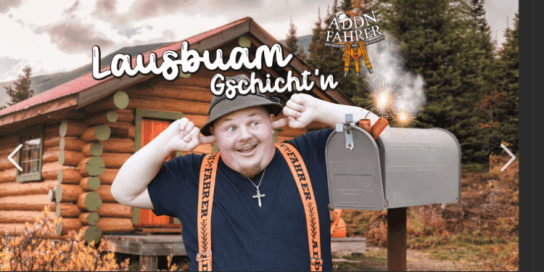 Rosenheimer Schaufenster - 3 x 2 Tickets für den „Addnfahrer“- 27.03.2026 um 20.00 Uhr in der Wasserburger