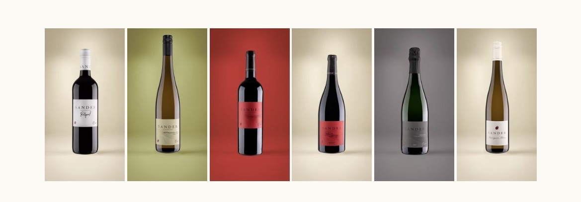 SANDER - Jahresabo im Wert von 500€ jeden Monat einen 3er-Pack Sander Weine