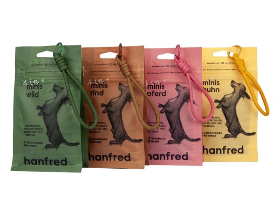 The Fast and the Luxurious - 3 große Hanfred Kennenlernpakete für Hunde und/oder Katzen