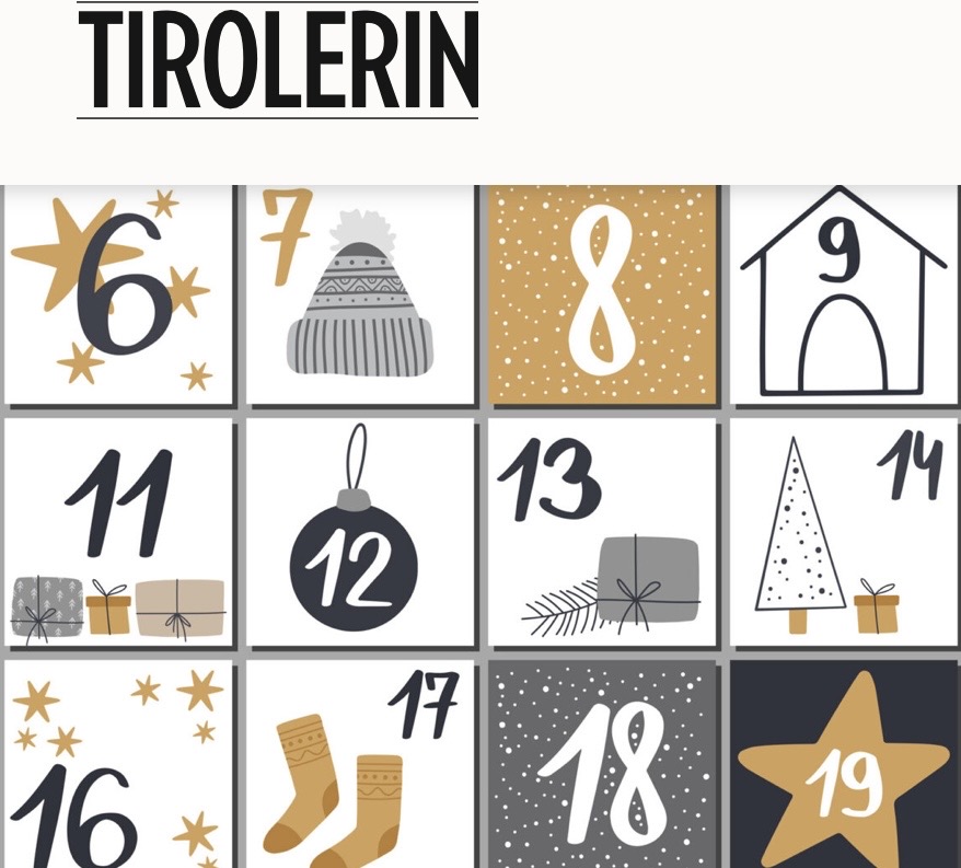 Tirolerin - wechselnde Tagespreise im BereichBeauty, Lifestyle, Mode und regionale Besonderheiten