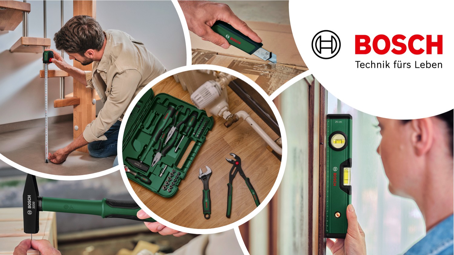 Wunderweib - 2× das Advanced Handwerkzeuge-Set S von Bosch