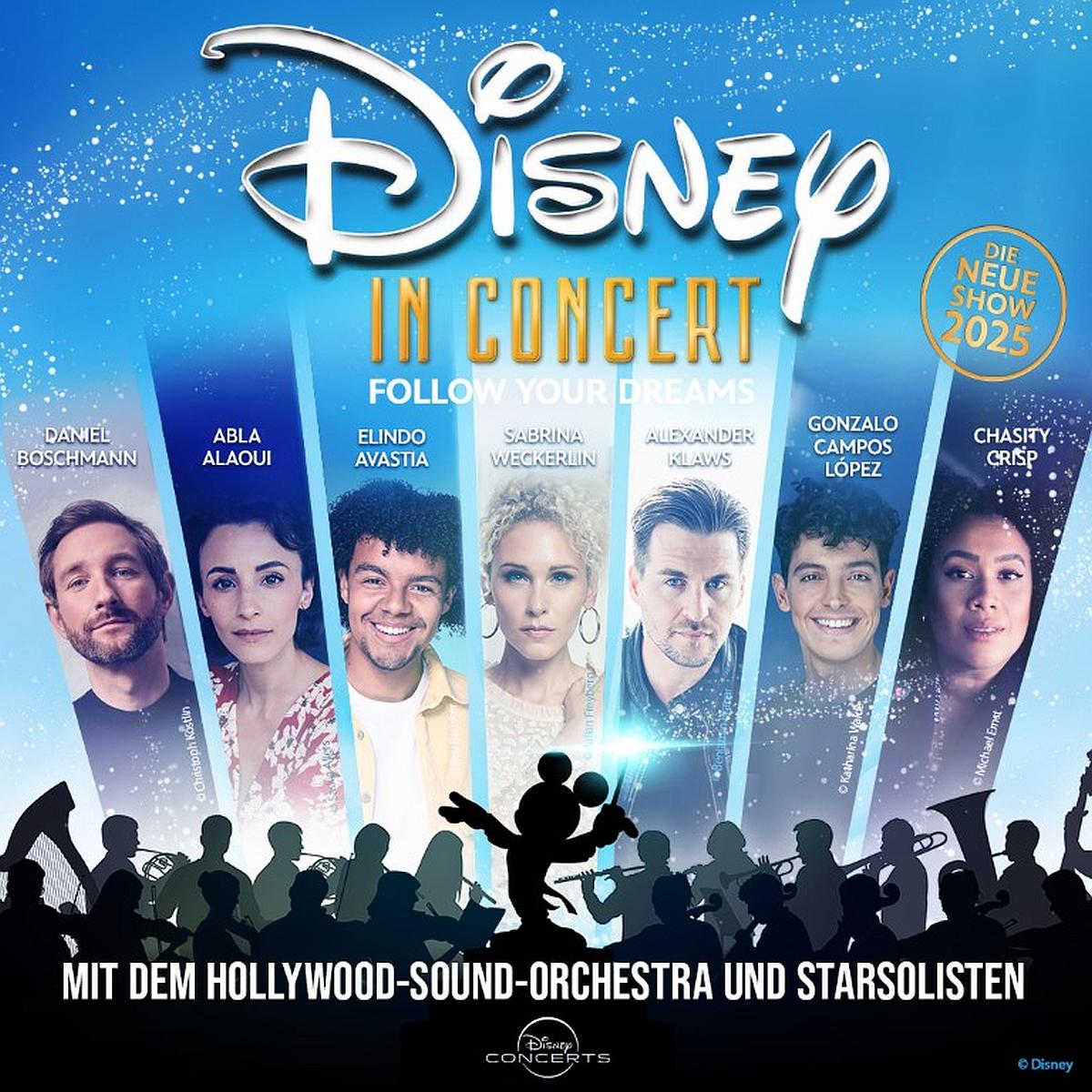 Gewinnspiel: 2 Tickets für DISNEY IN CONCERT 2025 in Mannheim!