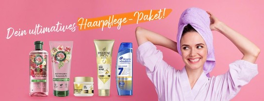 for me - Monatlich ein Haarpflegepaket, bestehend aus 5 Produkten