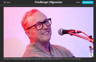 Augsburger Allgemeine - Fünf CDs von Josef Karg / Titel: So schee (Abholung)