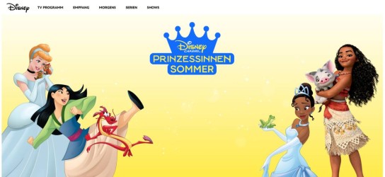 Disney- 4 KInder können den Disney Channel Prinzessinnen Sommer erleben incl. Anfahrt und Übernachtung, Disney Prinzessin Pakete  (Video drehen, 6-12 Jahre)