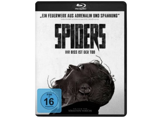 filmchecker - eine Blu-ray zu SPIDERS – IHR BISS IST DER TOD
