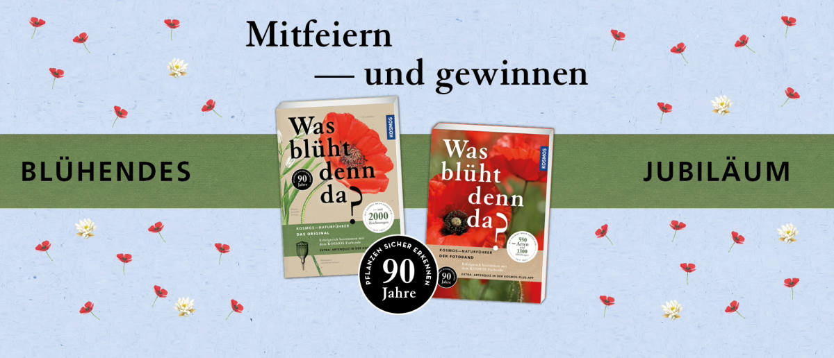 Gewinnspiel: „Was blüht denn da?“ Jubiläumspaket zum 90. Geburtstag gewinnen!