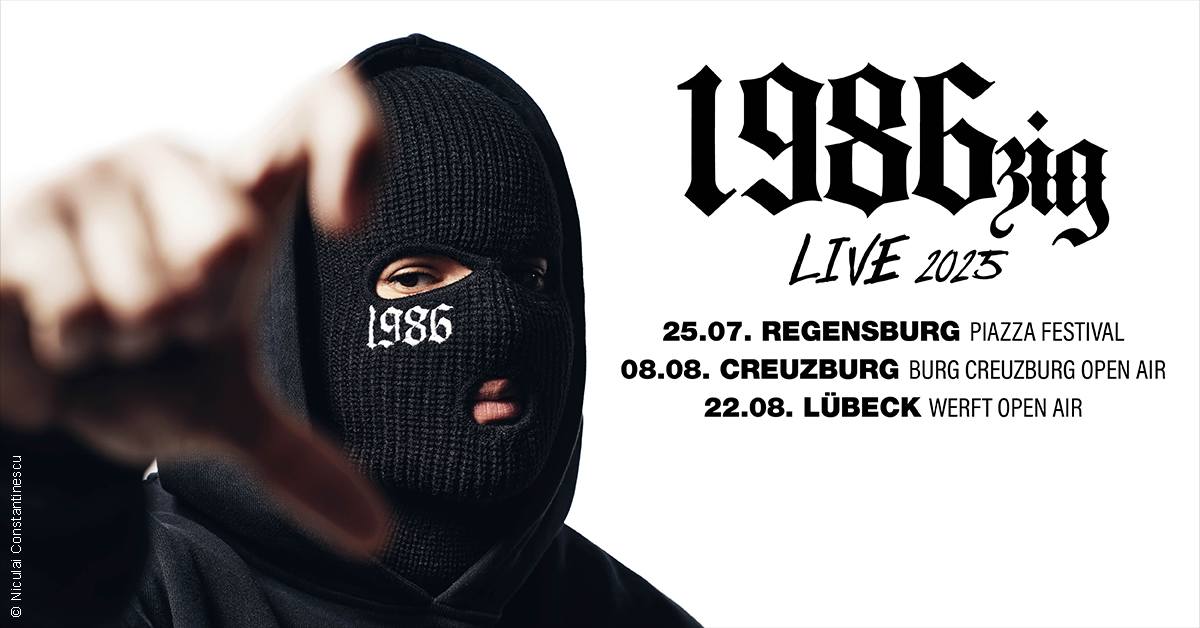 Gewinnspiel: 2 Tickets für das 1986zig - Werft OpenAir 2025 gewinnen!