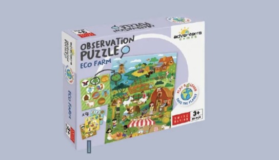 morefamily - 1 Öko-Bauernhof-Puzzle von Adventerra Games