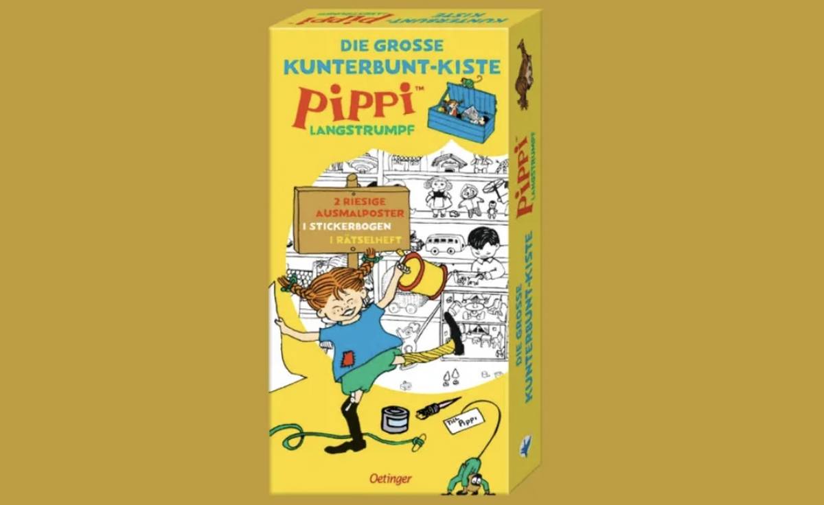 GEWINNSPIEL: Pippi Langstrumpf – Die große Kunterbunt-Kiste