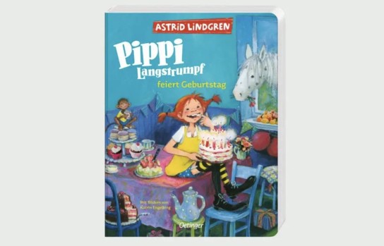 morefamily - Pippi Langstrumpf feiert Geburtstag Pappbilderbuch